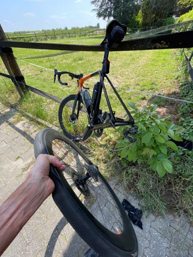 flat tire after a long time … c‘est la vie, no big deal