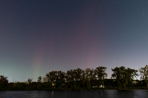 Northern Lights at Lock 8
