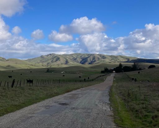 Top of Santa Anita Road