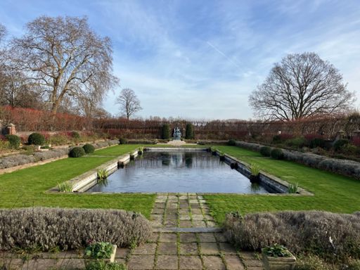 Lady Diana sunken gardens.