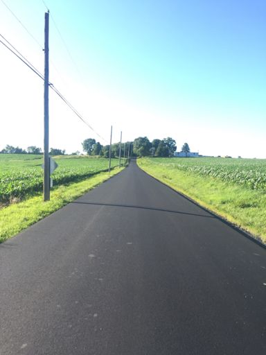 Wollaston Rd. Perfect paving. White to blue sky?