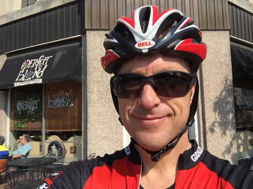 Quick rest stop at The Perfect Blend, they have ice cubes in the urinals, makes peeing fun again!