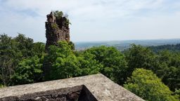 Depuis la tour du château de greifenstein