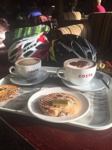 Well earned tea cake