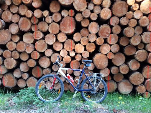 MTB zwei Klafter breit