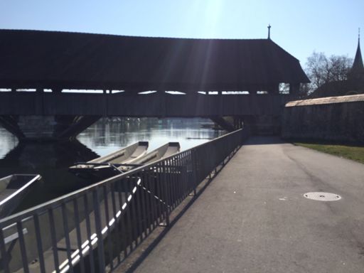 Aare-Brücke in Wangen a/A.