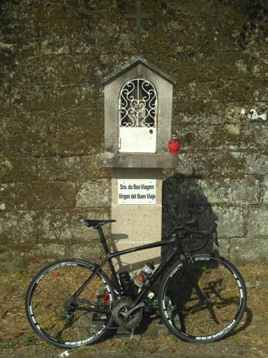 Virgen del Buen Viaje en la frontera