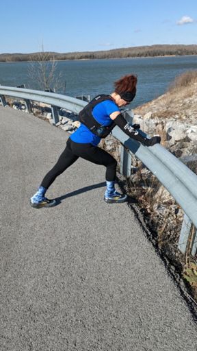 I’m getting old. Try to remember to stretch now!