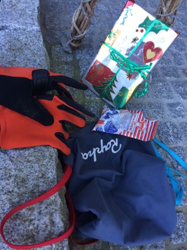 Hohoho. Als verspäteter Weihnachtsmann unterwegs