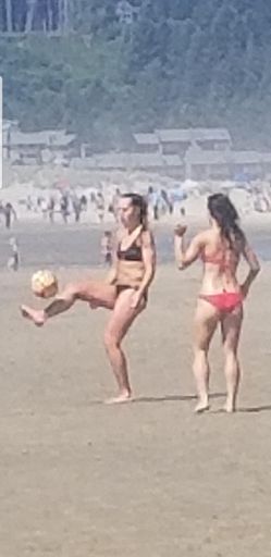 Played some soccer.  Cross training