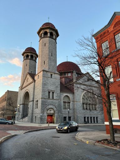 Impressive old church.