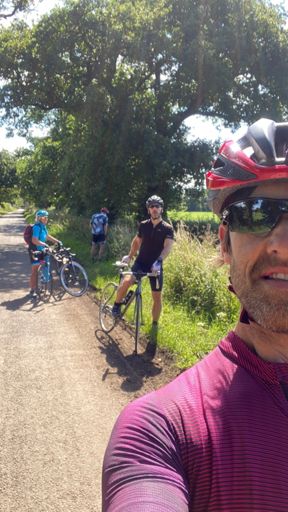 Mark feeding the birds 🐛