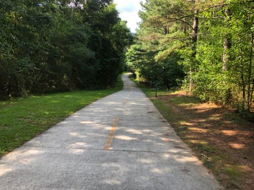 Rockdale trail. Had to turn around to get to it.