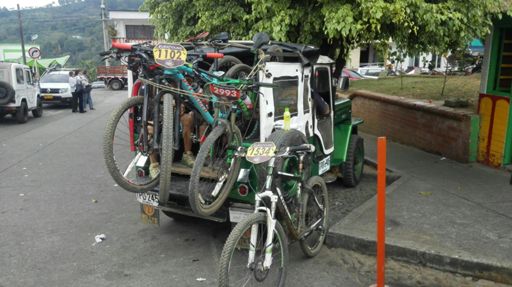 El transporte de los retirados