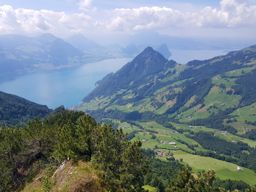 Rando Rigi Hochflue par sentier alpin