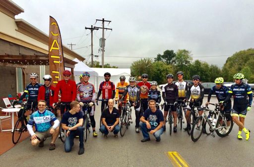 VeloCity Grand Opening wet ride :-)