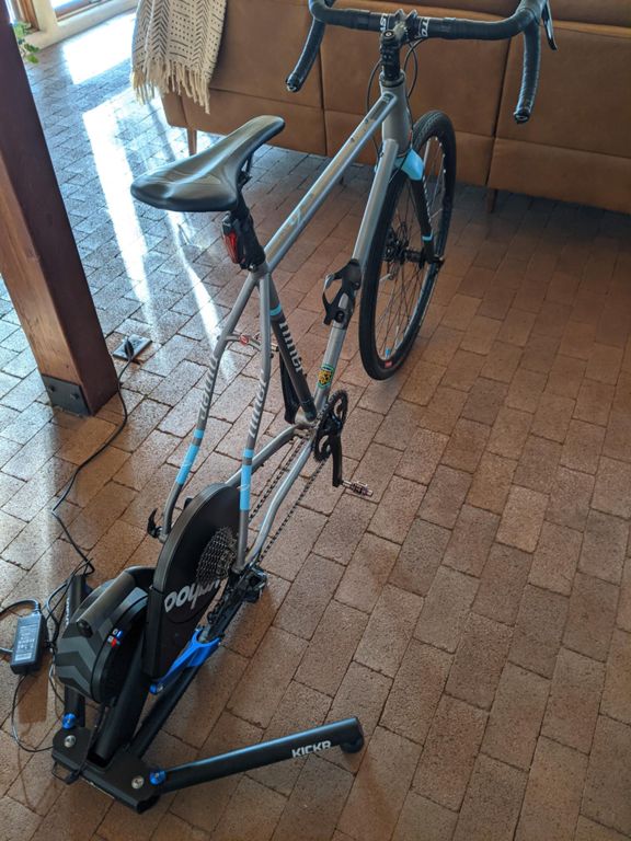 Getting bike trainer hooked up