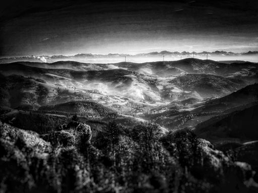Alpenblick Bonn belchenweg aus