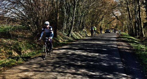 Letzte Steigung im WP - 2017