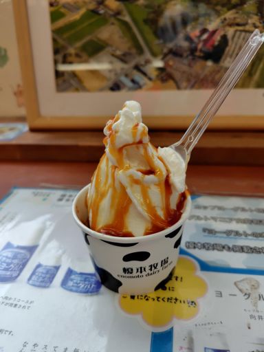 生キャラメルソフトなるものが新登場してた。