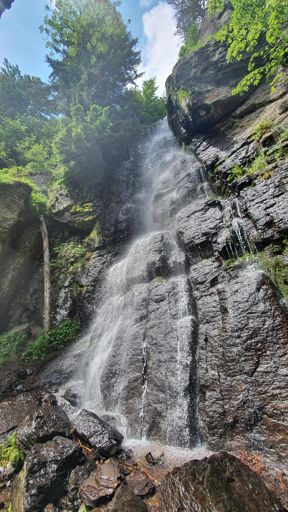 vodopád Bystrianskeho potoka