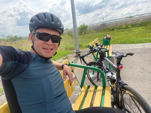 Это самый ленивый велосипедист в Мире😂, то есть Я 🤪