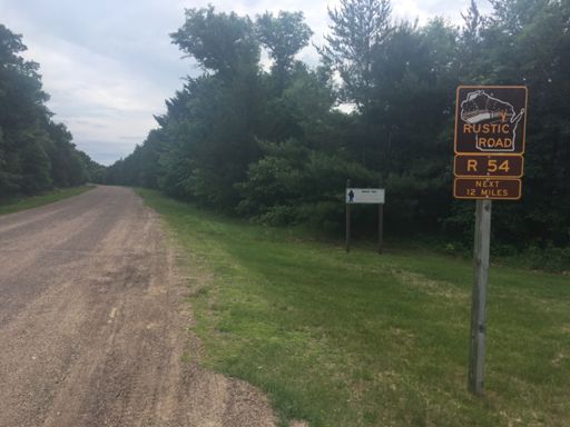 The “Rustic Road” was extremely rough. I didn’t even sit on my saddle the whole time on this section.